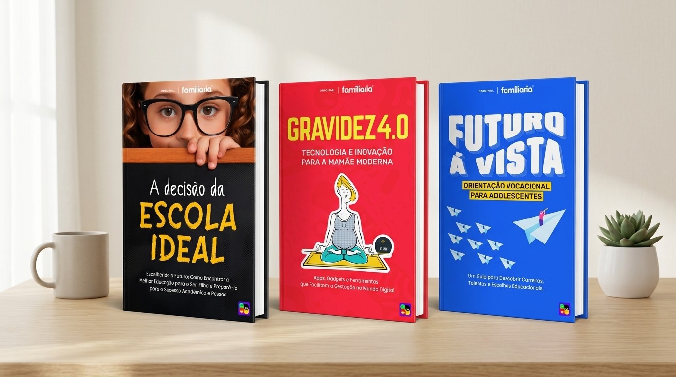 Livros reais escritos pela Bianca em mockup